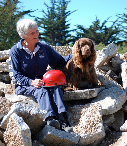 34 – Sussex Spaniels, Hunt Tests, Search and Rescue: Pluis Davern