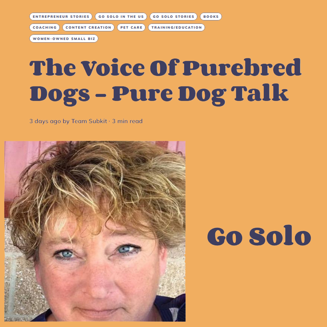 Team Subkit: The Voice Of Purebred Dogs | Pure Dog Talk
