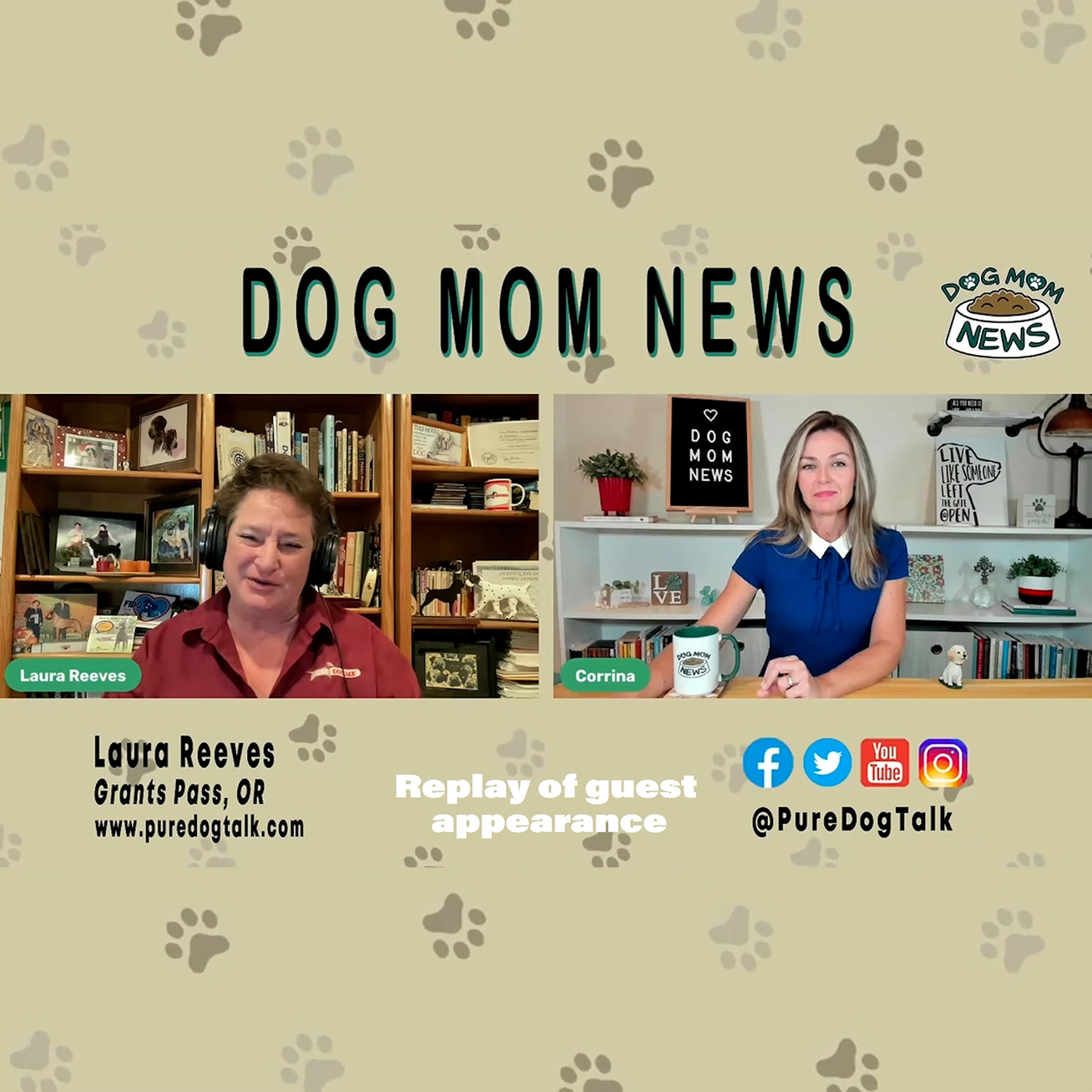 Dog Mom Interview with Laura Reeves