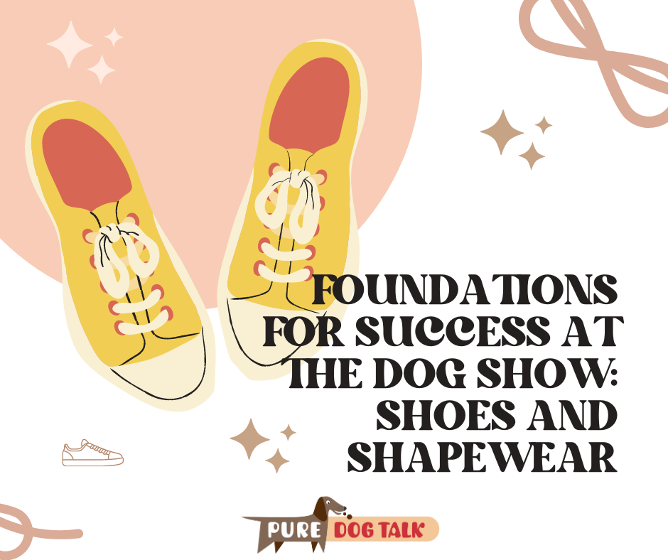 Foundations for Success at the Dog Show Shoes and Shapewear