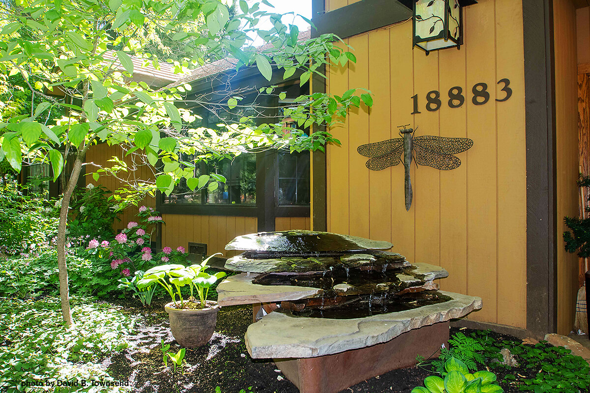 Fountain at Harmony Ridge Lodge