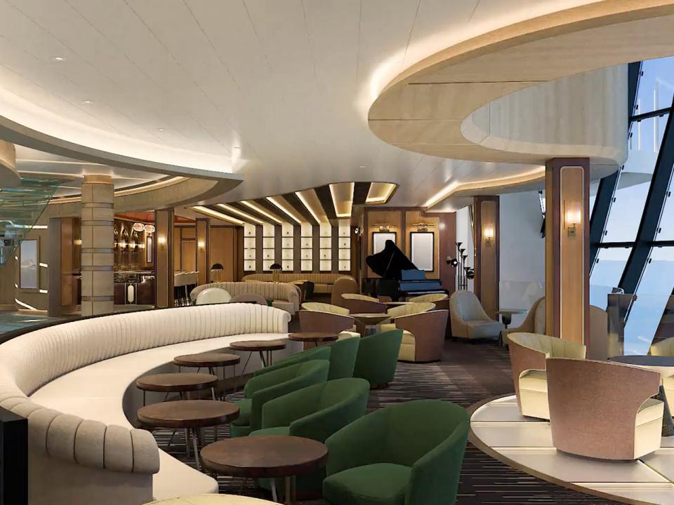 Crooners, the piano bar aboard ship