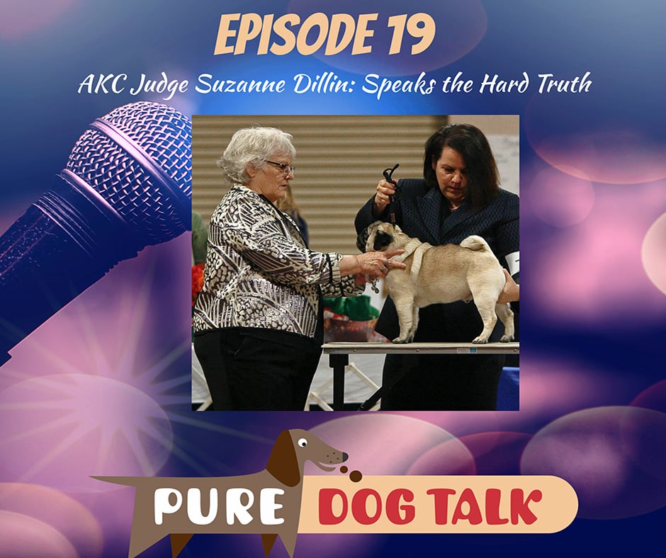 AKC Judge Suzanne Dillin Speaks the Hard Truth