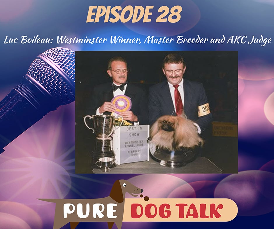 Luc Boileau Westminster Winner, Master Breeder and AKC Judge